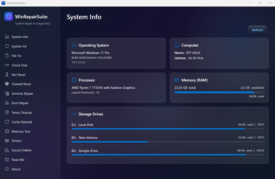 WinRepairSuite